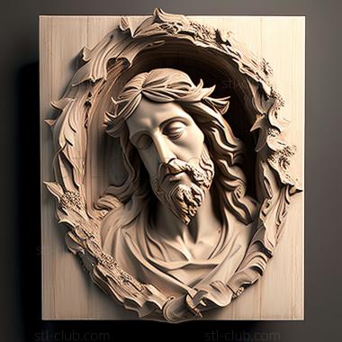 3D model st jesus (STL)